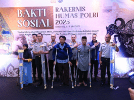 Rakernis Humas Polri 2025 Dibuka dengan Bakti Sosial dan Bakti Kesehatan di Akpol Semarang