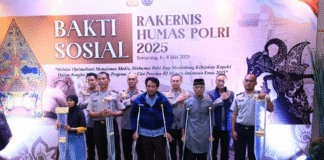 Rakernis Humas Polri 2025 Dibuka dengan Bakti Sosial dan Bakti Kesehatan di Akpol Semarang